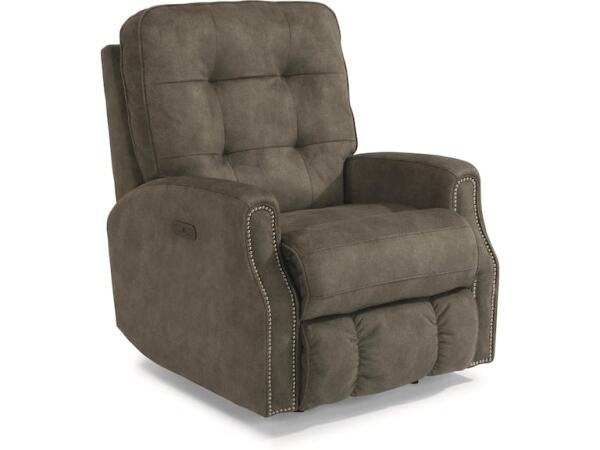 Devon Power Rocking Recliner with Power Headrest Recliners Customizable