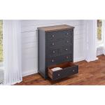 Rustic 6 Drawer Chest - Image 4