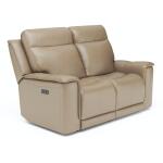 Miller Power Reclining Loveseat with Power Headrests and Lumbar
