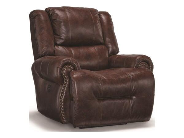 Power Space Saver Recliner With Power Tilt Headrest And USB Charging Port Recliners Best Home Furnishings 3