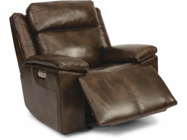 Chance Power Gliding Recliner with Power Headrest Recliners Customizable 10