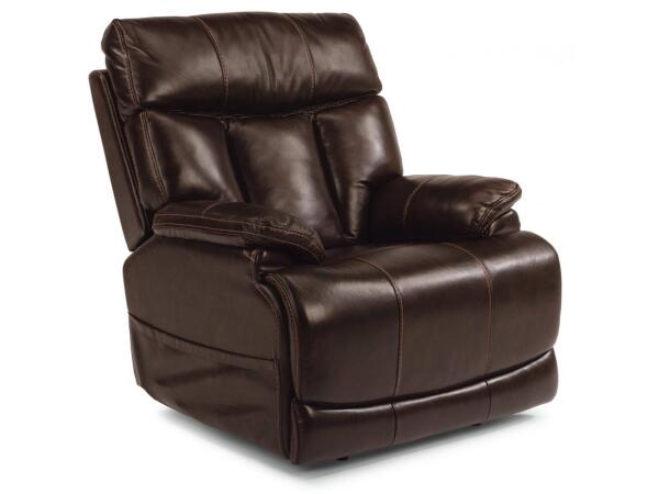Clive Recliner With Power Headrest & Power Lumbar Recliners Customizable