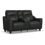 Latitudes Power Reclining Loveseat with Console and Power Headrests
