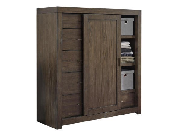 Modern Loft Sliding Door Chest Chests Aspen Home