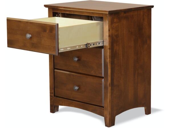 3 Drawer Wide Nightstand 6123X - Image 2