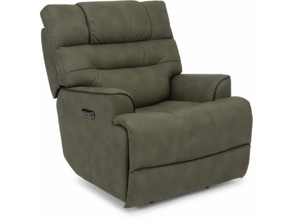 Brian Power Recliner with Power Headrest and Lumbar Recliners Customizable