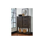 Sun Valley Brown Barn Door Chest