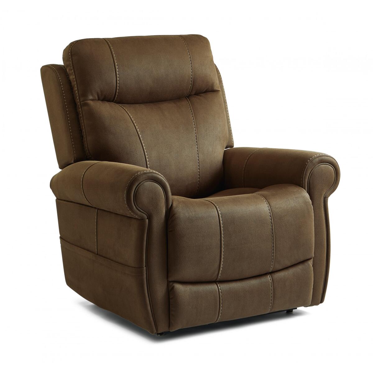 Stewart Power Lift Recliner With Power Headrest & Lumbar Lift Chairs Customizable 8