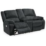 Draycoll Power Reclining Loveseat with Console - Image 4