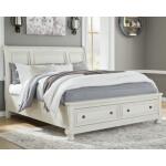 Robbinsdale King Sleigh Bed with Storage - Image 3