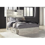 Cambeck Full Panel Bed with 2 Storage Drawers