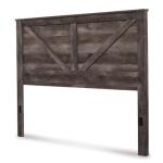Wynnlow King Crossbuck Panel Bed - Image 4