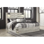 Cambeck King Panel Bed with 2 Storage Drawers