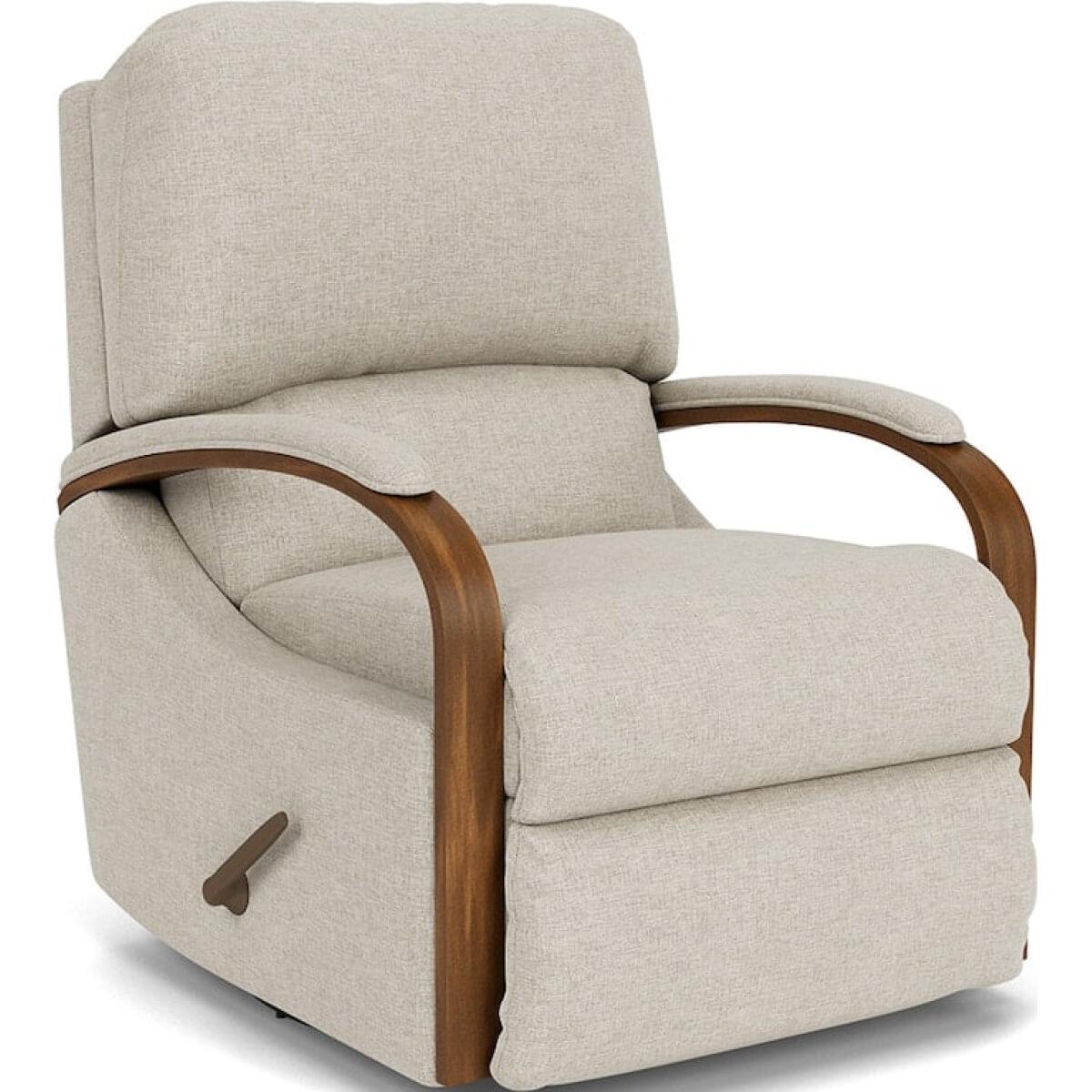 Woodlawn Swivel Gliding Recliner Recliners Customizable 2