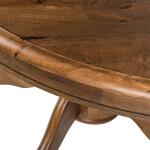 Carolina Crossing Pedestal Table Brown - Image 3