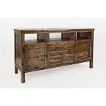 Artisan's Craft 60" Media Console Dakota Oak - Image 4