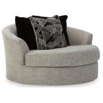 Megginson Oversized Chair and Ottoman - Image 3
