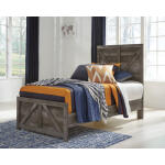Wynnlow Twin Crossbuck Panel Bed