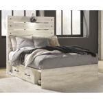 Cambeck Full Panel Bed with 4 Storage Drawers - Image 3