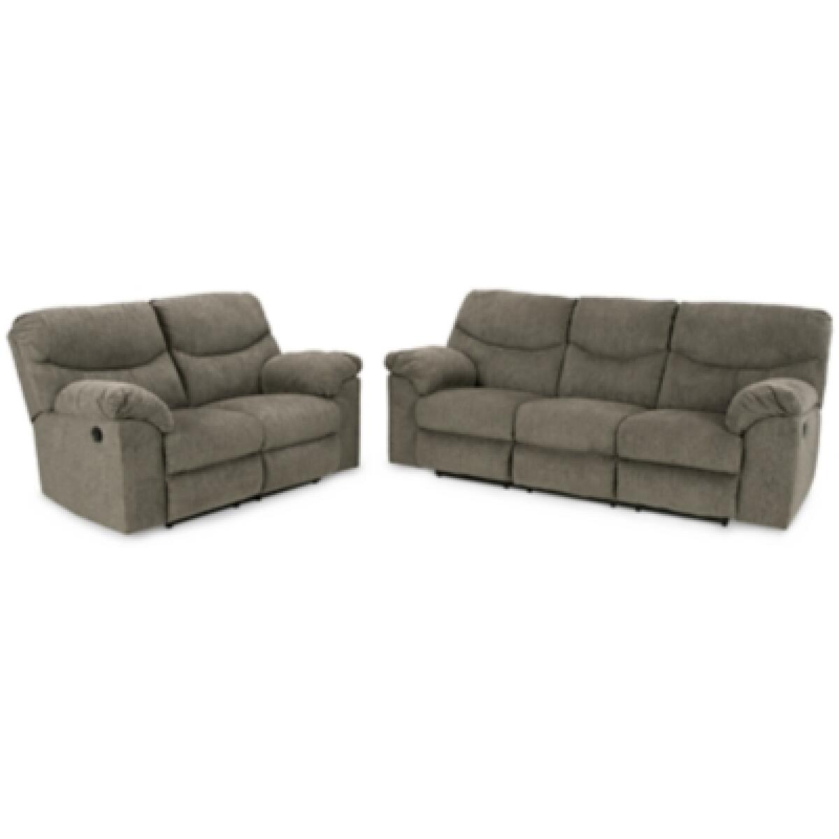 Alphons Reclining Sofa and Loveseat – Gorins Furniture & Mattress ...