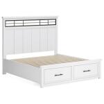 Ashbryn King Panel Storage Bed, Dresser and Mirror - Image 12
