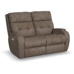 Strait Power Reclining Loveseat with Power Headrests