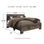 Derekson King Panel Bed - Image 5