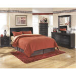 Huey Vineyard Queen Sleigh Headboard