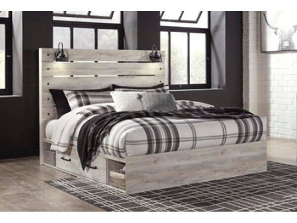Cambeck King Panel Bed with 4 Storage Drawers Beds Ashley Furniture