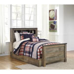 Trinell Twin Bookcase Bed with 1 Large Storage Drawer