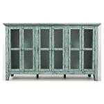 rustic shores 6 door high cabinet