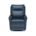 Spin Swivel Power Recliner with Power Headrest and Lumbar