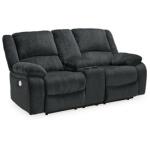 Draycoll Power Reclining Loveseat with Console - Image 2