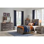 Wynnlow Twin Crossbuck Panel Bed - Image 8