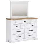 Ashbryn King Panel Storage Bed, Dresser and Mirror - Image 4