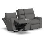 Score Power Reclining Loveseat with Console and Power Headrests and Lumbar - Image 2