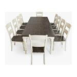 Madison County Dining Vintage White Table - Image 4