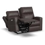 Score Power Reclining Loveseat with Power Headrests and Lumbar - Image 2