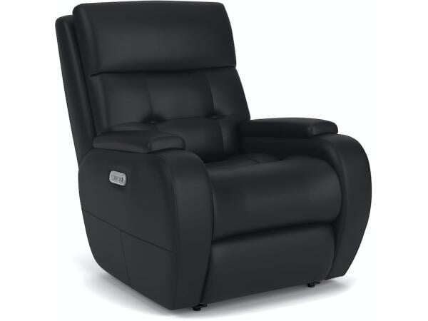 Strait Power Recliner with Power Headrest Recliners Customizable