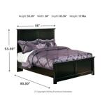 Maribel Full Panel Bed - Image 5