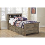 Trinell Under Bed Storage with Side Rail