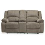 Draycoll Power Reclining Loveseat with Console - Image 2