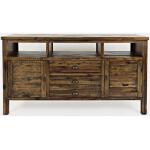 Artisan's Craft 60" Media Console Dakota Oak