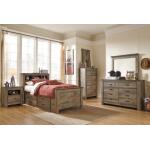 Trinell Twin Bookcase Bed with 2 Storage Drawers - Image 4