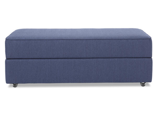 2285 Ottoman with castors front view