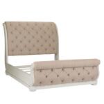 Abbey Park King Upholstered Sleigh Bed