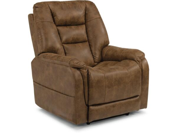 Theo Power Recliner with Power Headrest and Lumbar Recliners Customizable
