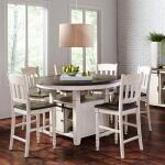 Madison County Round High-Low Dining Table - Image 2