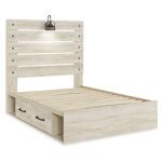 Cambeck Full Panel Bed with 2 Storage Drawers - Image 4