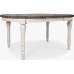 Madison County Dining Table Vintage White Finish Dining Tables Jofran 8